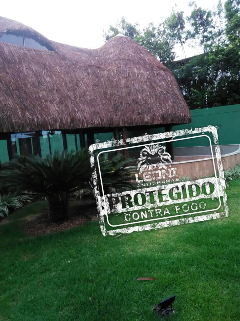 Antichamas para fibras