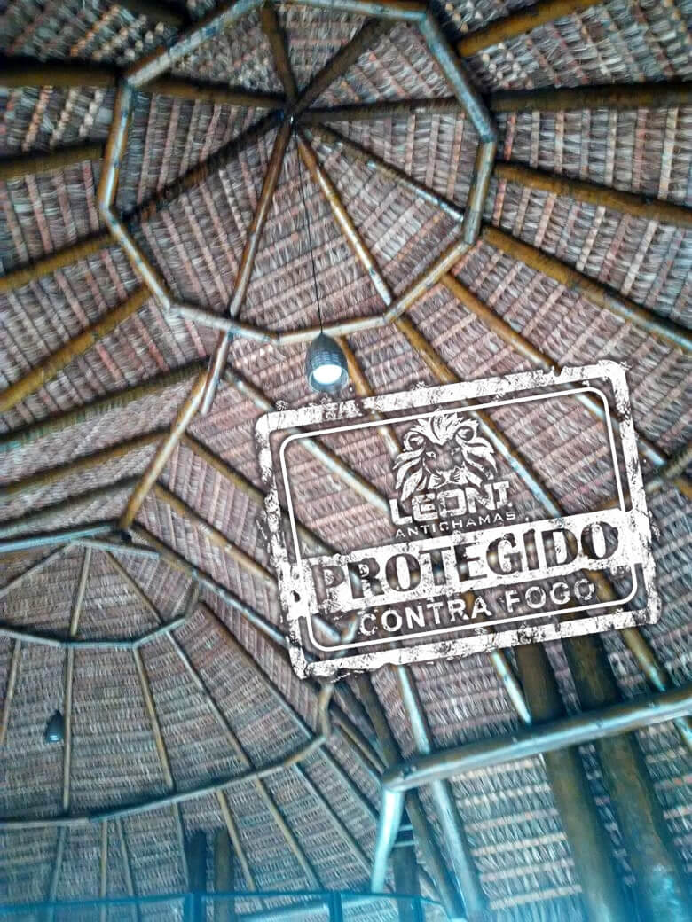 Antichamas para fibras