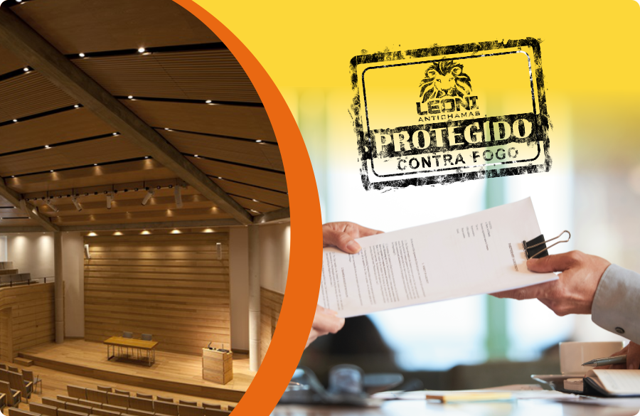 Laudos Antichamas para Madeira